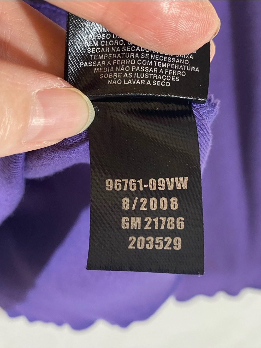 Harley-Davidson Women's Purple Long Sleeve Henley with Eagle Graphic Size XS - Picture 10 of 10